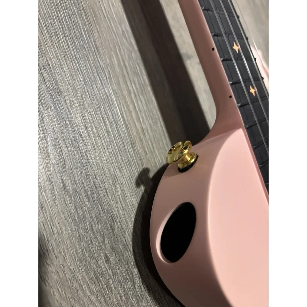 Enya Nova U Concert Ukulele Pink w/ Hard Case Tuner & Capo Carbon Fiber